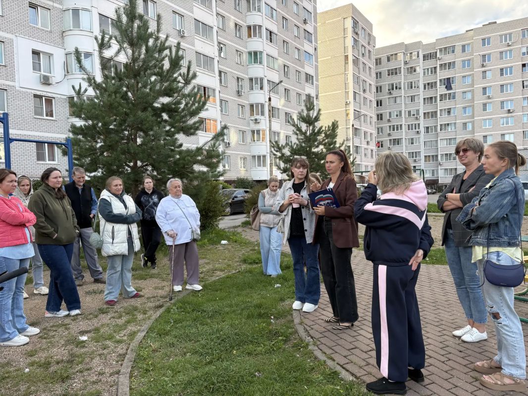 Дарья Герасимова пообщалась с жителями округа Дарья Герасимова пообщалась с жителями округа