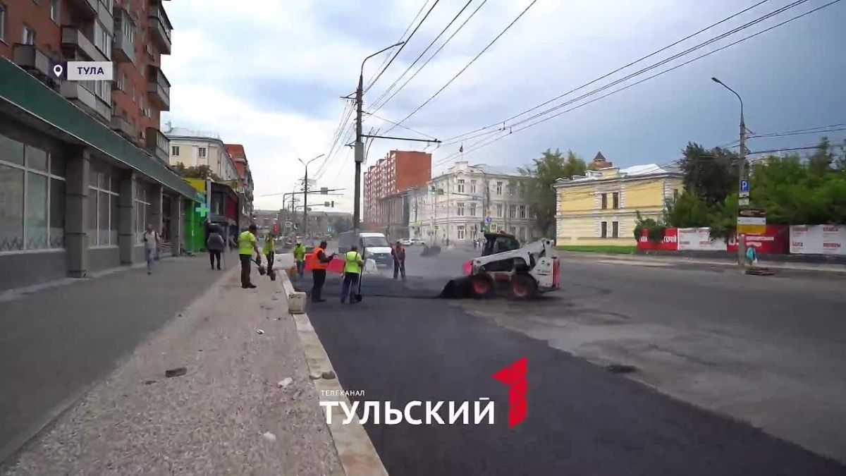 Подрядчик рассказал об изменениях на Красноармейском проспекте в Туле