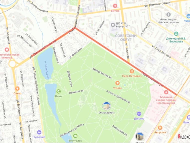В Туле 23 августа ограничат движение из-за полумарафона