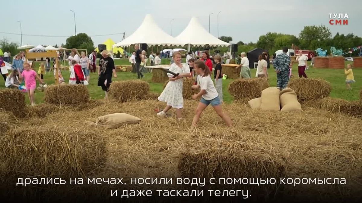 Самый летний фестиваль «Сено-солома» собрал гостей на Конном дворе в селе Монастырщино