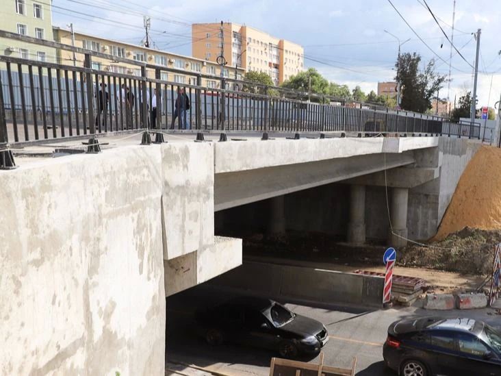 В Туле планируют временно открыть движение по Орловскому путепроводу