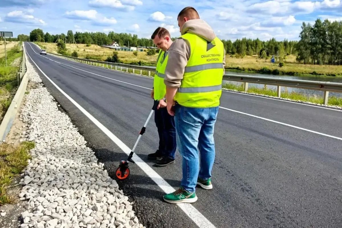 В регионе завершились работы на дороге Новое Клейменово — Ясногорск — Мордвес и на улице П. Смидовича в Ясногорске