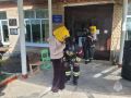 Подразделения пожарной охраны Одоевского района отработали тушение условного пожара в школе