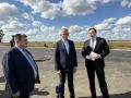 Губернатор Дмитрий Миляев осмотрел ремонт дороги Быковка - Богородицк