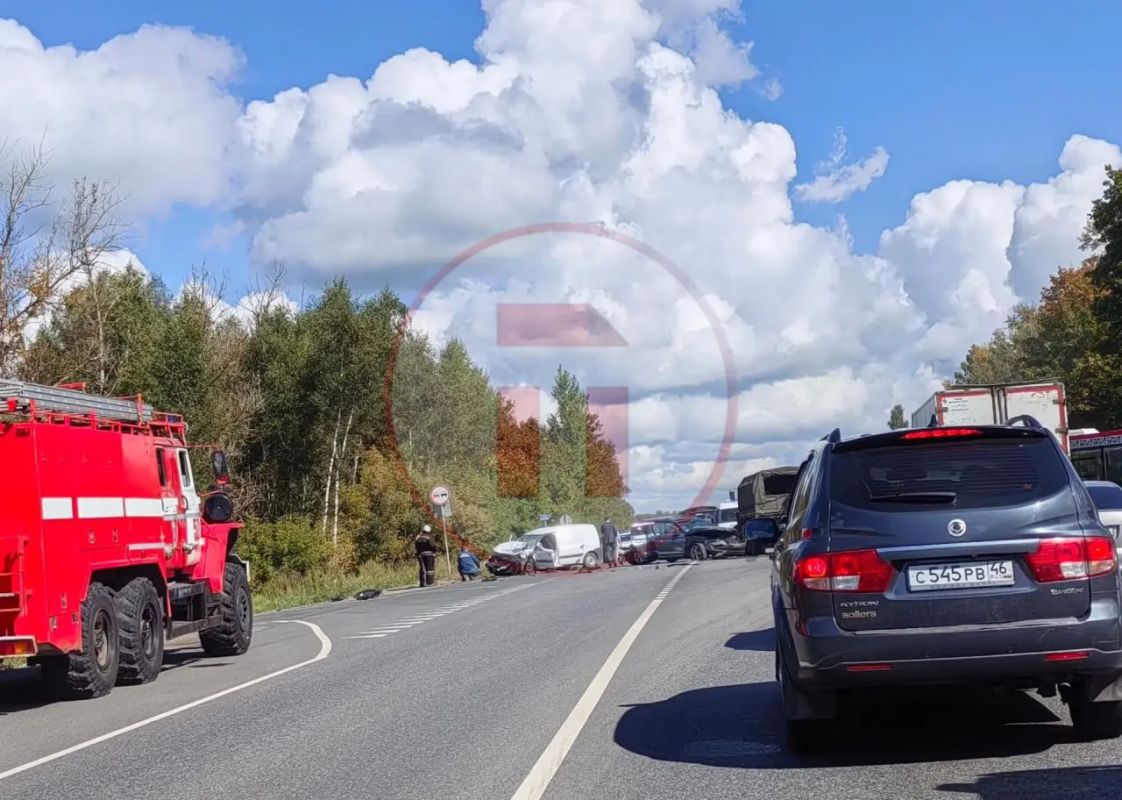 Жесткое ДТП произошло на трассе под Тулой Жесткое ДТП произошло на трассе под Тулой