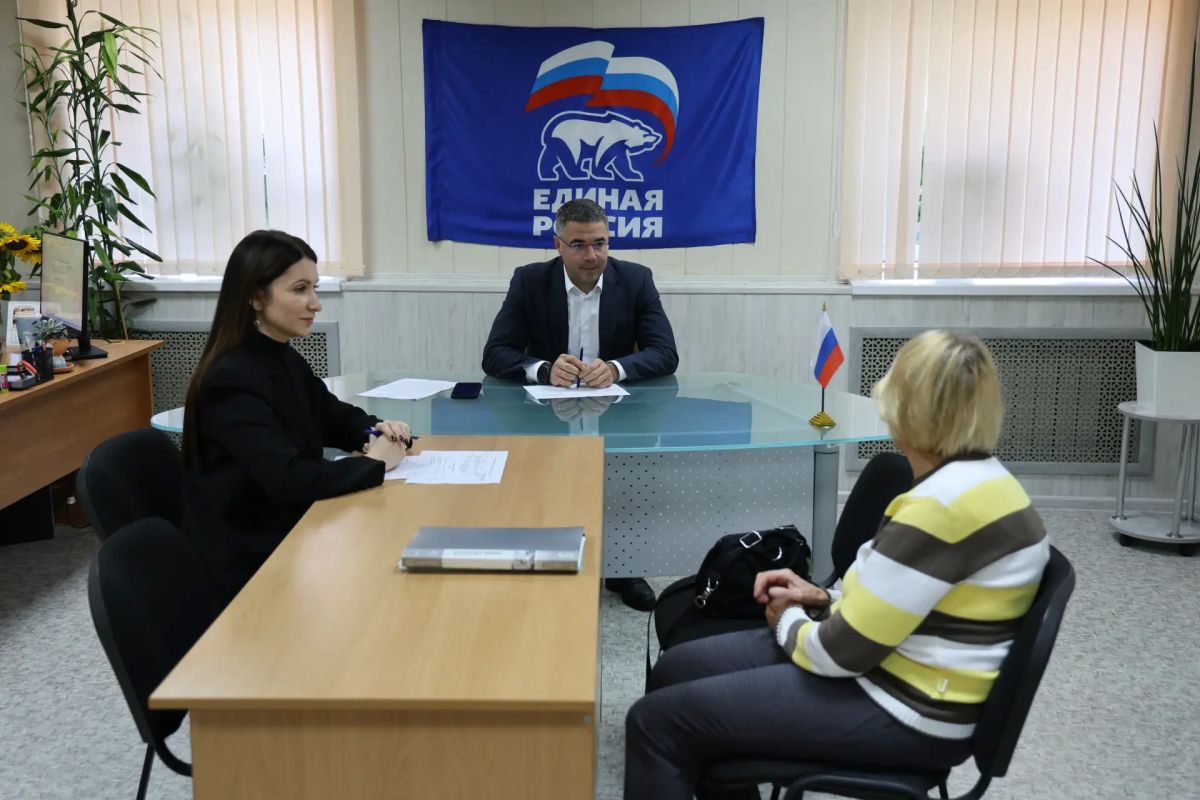 Алексей Эрк провел прием граждан