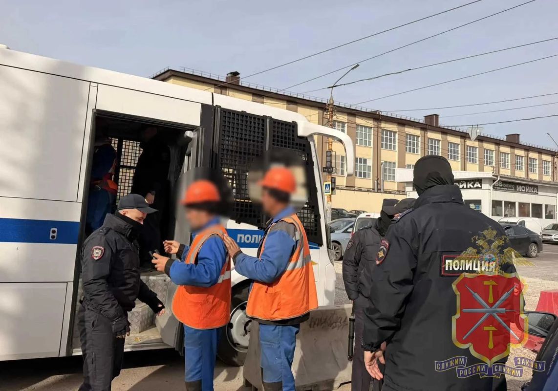 Полиция провела рейды на стройках Тулы Полиция провела рейды на стройках Тулы