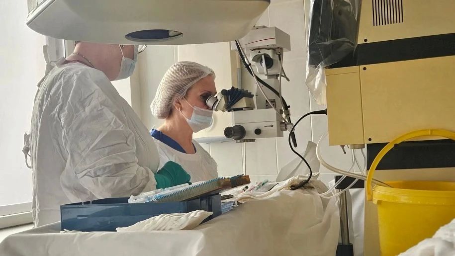 Тульские врачи вернули зрение 100-летней бабушке Тульские врачи вернули зрение 100-летней бабушке