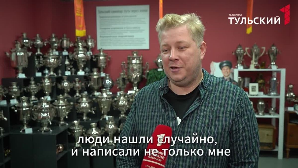 Первый в мире античный самовар "Аутепса" можно увидеть в Туле